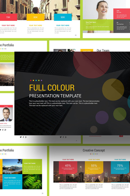 Kit Graphique #69230 Colorfull Business Divers Modles Web - Logo template Preview
