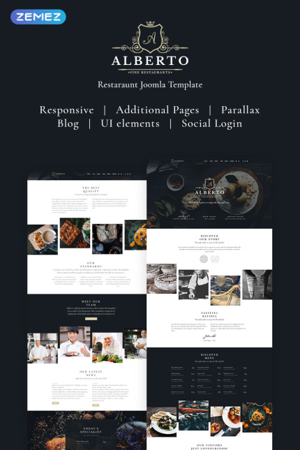 Kit Graphique #69291 Restaurant Bakery Divers Modles Web - Logo template Preview