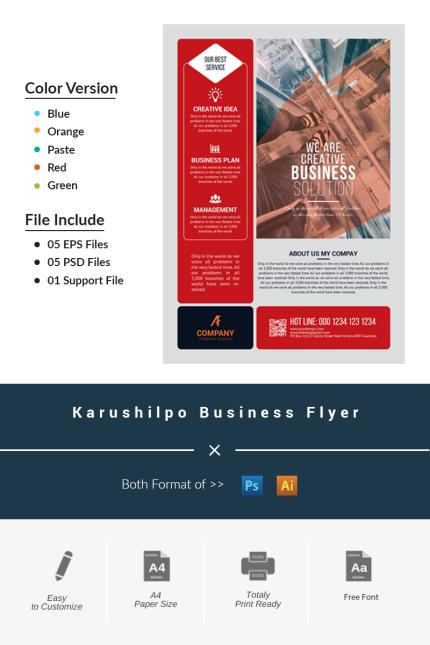 Kit Graphique #69296 Flyer Corporate Divers Modles Web - Logo template Preview