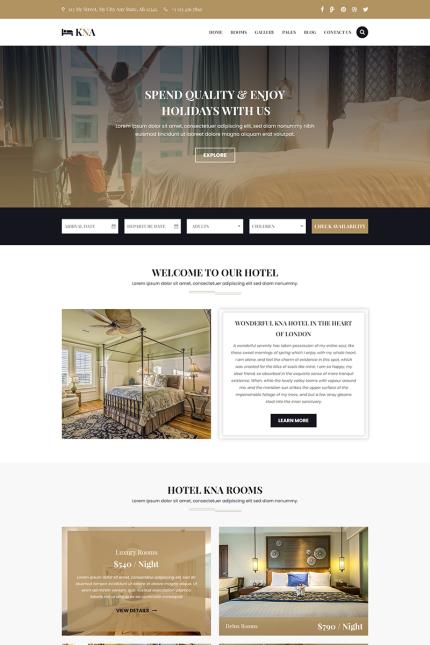 Kit Graphique #69487 Accommodation Bed-and-breakfast Divers Modles Web - Logo template Preview