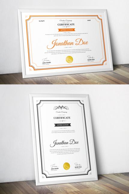 Kit Graphique #69558 Free Certificate Divers Modles Web - Logo template Preview