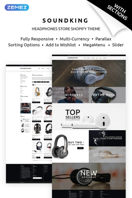 Kit Graphique #69562 Electroniques Headphones Divers Modles Web - Logo template Preview