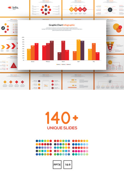 Kit Graphique #69592 Infographic Presentation Divers Modles Web - Logo template Preview