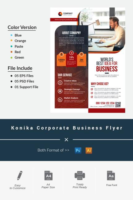 Kit Graphique #69619 Psd Flyer Divers Modles Web - Logo template Preview