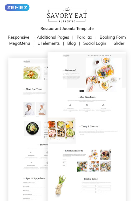 Kit Graphique #69690 Restaurant Menu Divers Modles Web - Logo template Preview