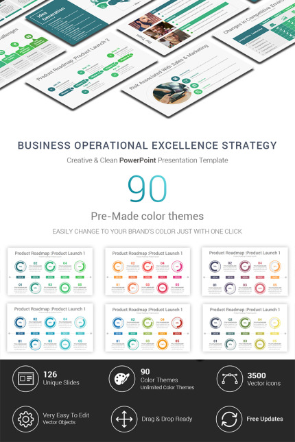 Kit Graphique #69699 Strategic Goals Divers Modles Web - Logo template Preview