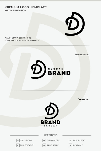 Kit Graphique #69741 Abstract Brand Divers Modles Web - Logo template Preview