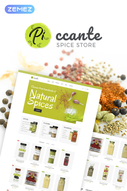 Kit Graphique #69742 Spice Magasin Divers Modles Web - Logo template Preview