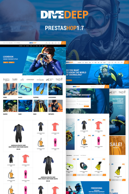 Kit Graphique #69781 Divedeep 1.7 Divers Modles Web - Logo template Preview