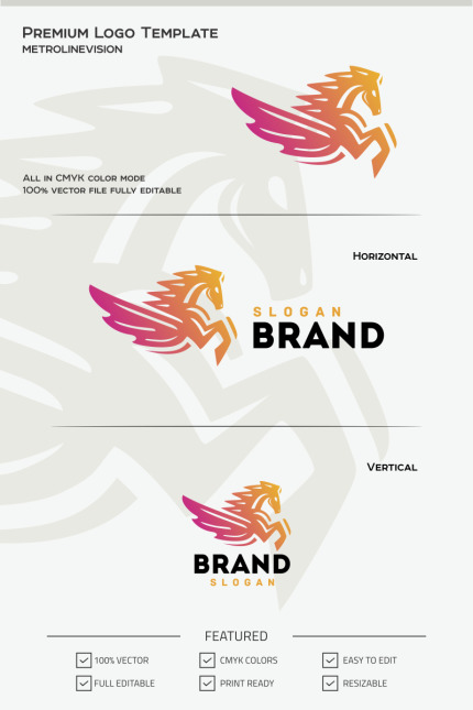 Kit Graphique #69786 Animal Logo Divers Modles Web - Logo template Preview