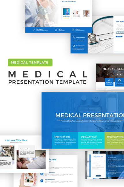 Kit Graphique #69793 Medical Mdecine Divers Modles Web - Logo template Preview