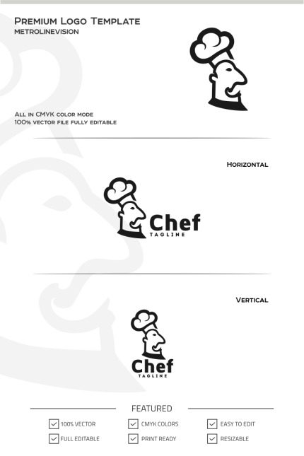 Kit Graphique #69813 Breakfast Chef Divers Modles Web - Logo template Preview
