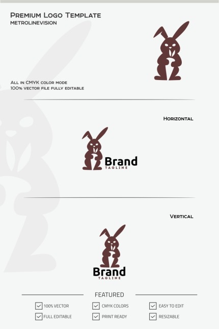Kit Graphique #69836 Bunny Fluffy Divers Modles Web - Logo template Preview
