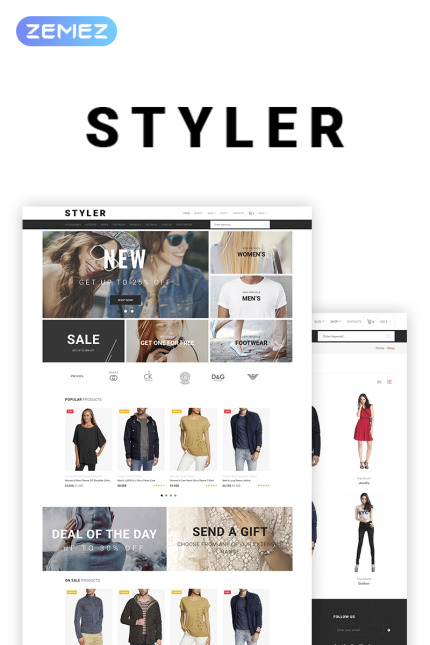 Kit Graphique #69932 Fashion Store Divers Modles Web - Logo template Preview