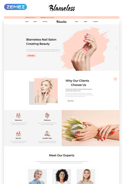 Kit Graphique #69974 Nail Artist Divers Modles Web - Logo template Preview