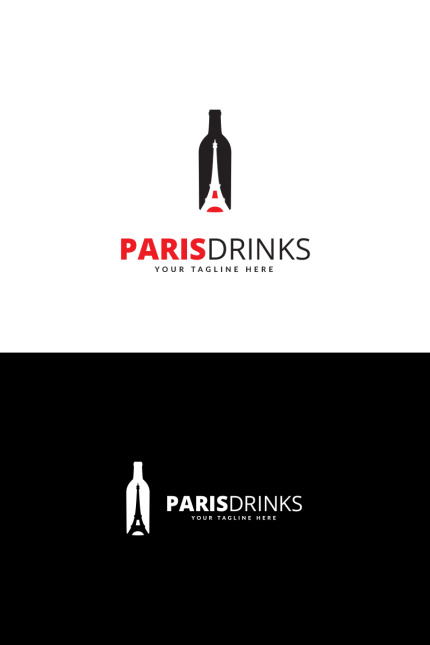 Kit Graphique #69991 Paris Drinks Divers Modles Web - Logo template Preview