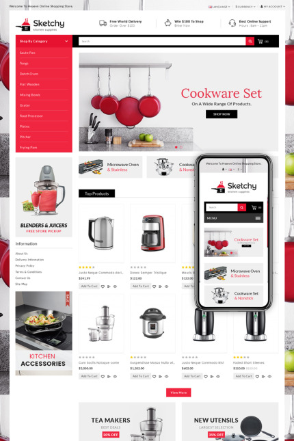 Kit Graphique #70003 Kitchen Accessoires Divers Modles Web - Logo template Preview