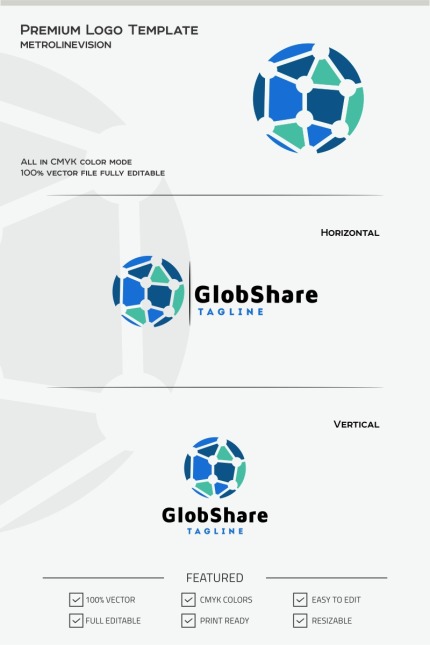 Kit Graphique #70099 Business Communication Divers Modles Web - Logo template Preview