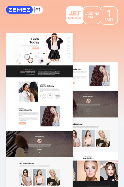 Kit Graphique #70129 Beauté Salon Divers Modèles Web - Logo template Preview