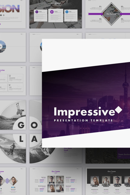 Kit Graphique #70136 Presentation Slides Divers Modles Web - Logo template Preview