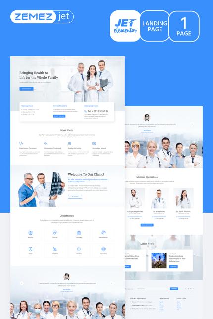 Kit Graphique #70137 Medical Clinique Divers Modles Web - Logo template Preview