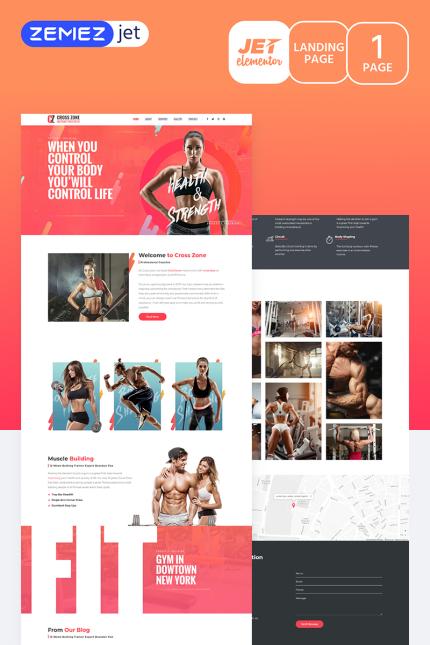 Kit Graphique #70145 Sport Crossfit Divers Modles Web - Logo template Preview