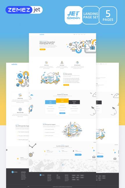 Kit Graphique #70191 Hosting Webhosting Divers Modles Web - Logo template Preview