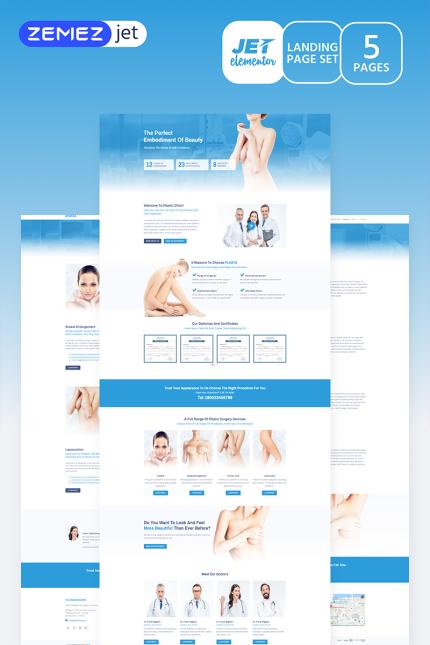 Kit Graphique #70192 Medical Clinic Divers Modles Web - Logo template Preview
