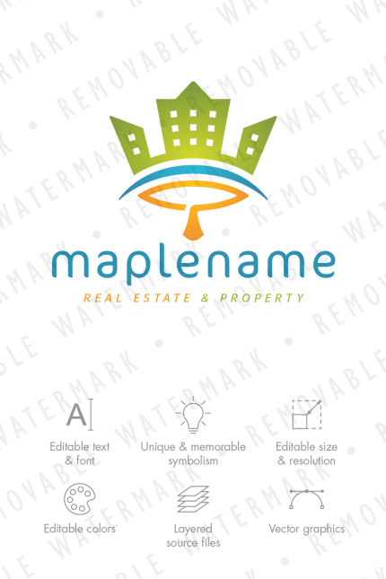 Kit Graphique #70281 Real Estate Divers Modles Web - Logo template Preview