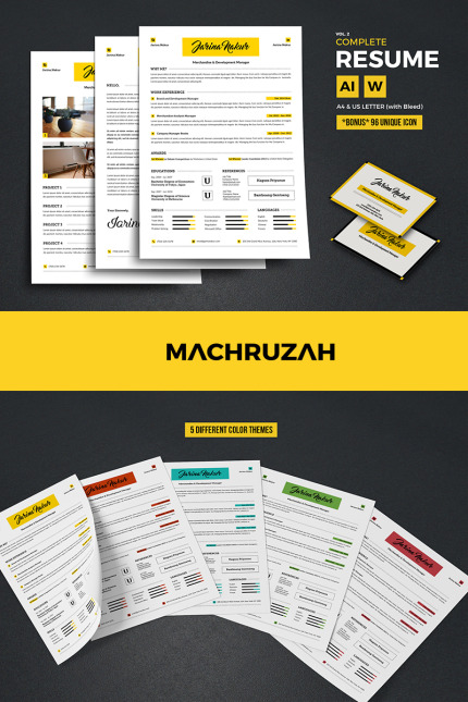 Kit Graphique #70407 Resume Template Divers Modles Web - Logo template Preview