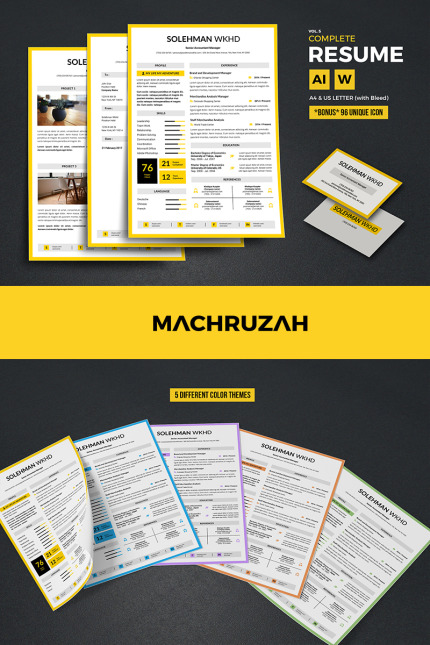 Kit Graphique #70431 Resume Template Divers Modles Web - Logo template Preview