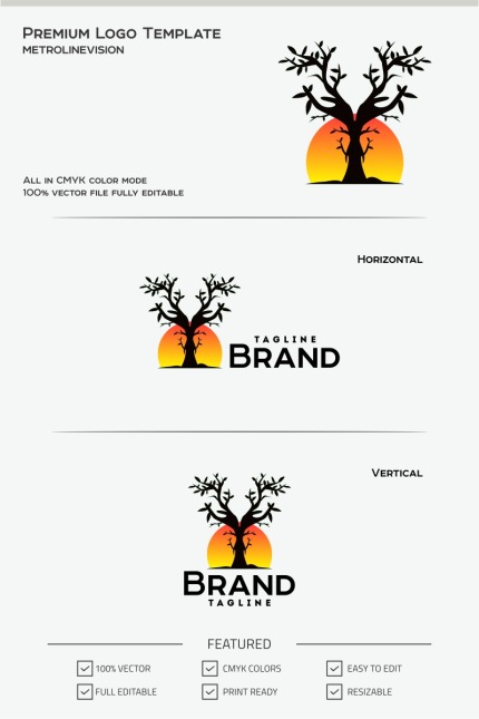 Kit Graphique #70462 Soins Arbre Divers Modles Web - Logo template Preview