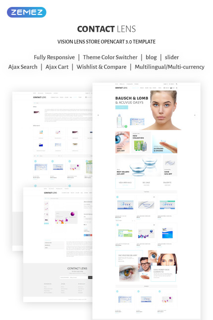 Kit Graphique #70481 Vision Lens Divers Modles Web - Logo template Preview