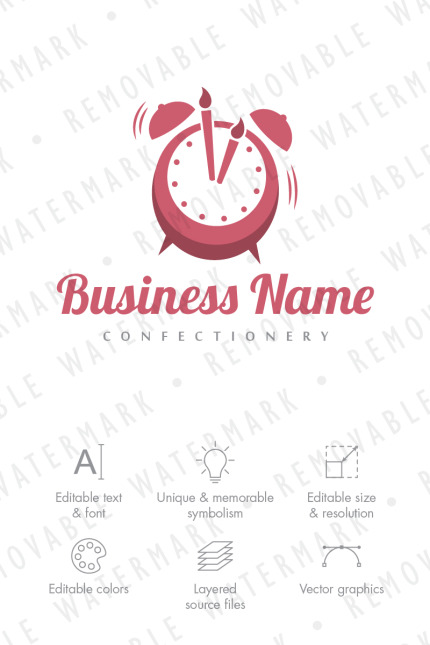 Kit Graphique #70547 Alarm Doux Divers Modles Web - Logo template Preview