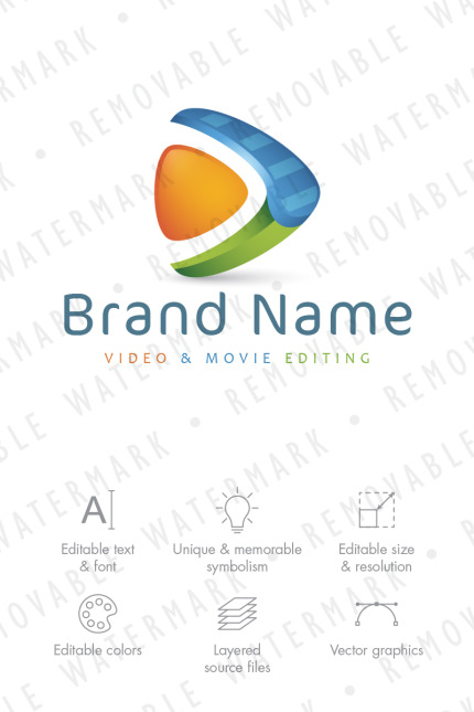 Kit Graphique #70555 Media Vido Divers Modles Web - Logo template Preview