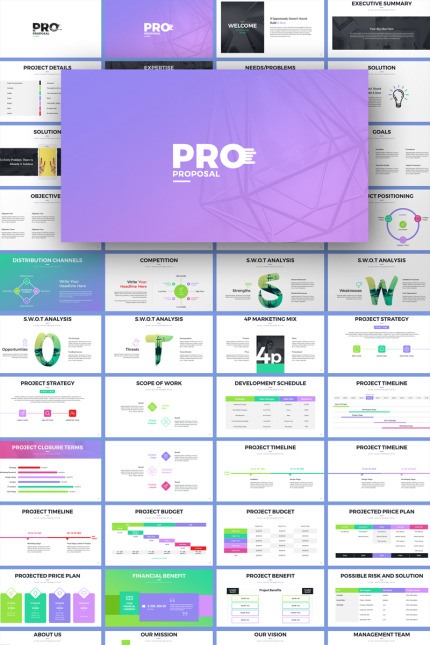 Kit Graphique #70560 Business Proposal Divers Modles Web - Logo template Preview
