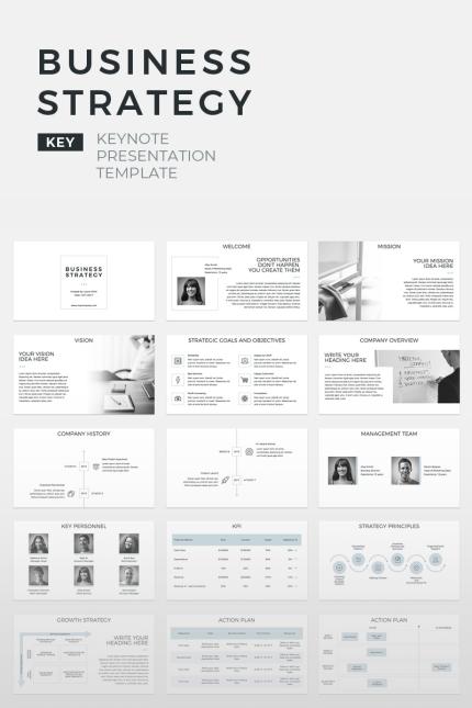 Kit Graphique #70572 Business Strategie Divers Modles Web - Logo template Preview