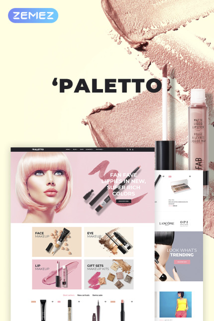 Kit Graphique #70583 Cosmetiques Collection Divers Modles Web - Logo template Preview