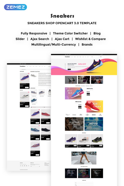 Kit Graphique #70640 Sneakers Sports Divers Modles Web - Logo template Preview