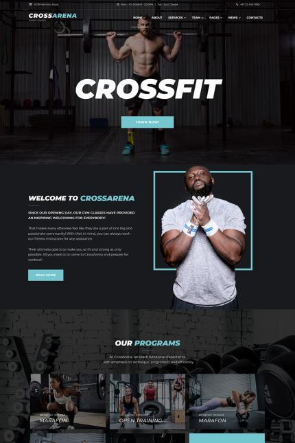 Kit Graphique #70645 Sport Crossfit Divers Modles Web - Logo template Preview