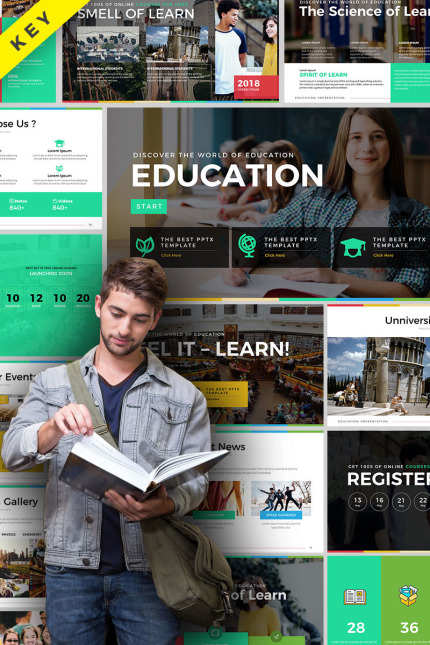 Kit Graphique #70650 Business ducation Divers Modles Web - Logo template Preview