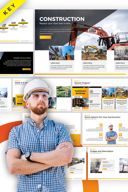 Kit Graphique #70652 Presentation Construction Divers Modles Web - Logo template Preview