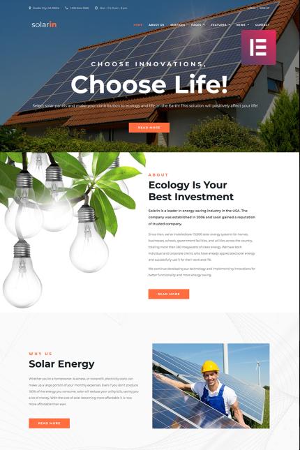 Kit Graphique #70681 Solar nergie Divers Modles Web - Logo template Preview