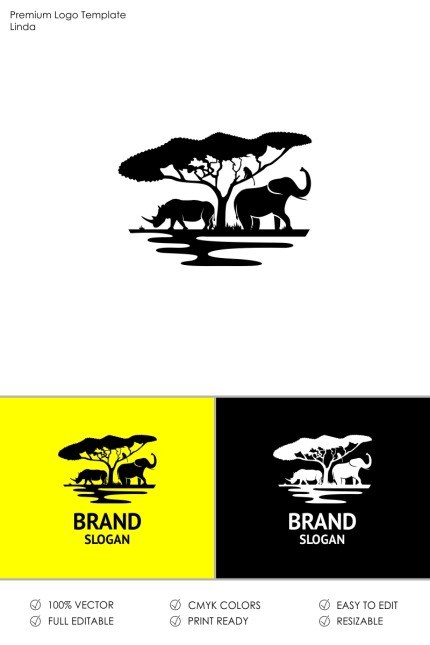 Kit Graphique #70721 Adoption Animal Divers Modles Web - Logo template Preview