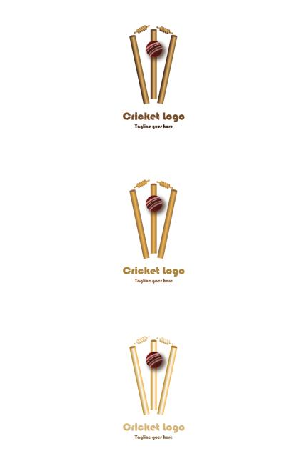 Kit Graphique #70800 Cricket Logo Divers Modles Web - Logo template Preview