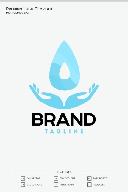 Kit Graphique #70882 Clean Water Divers Modles Web - Logo template Preview