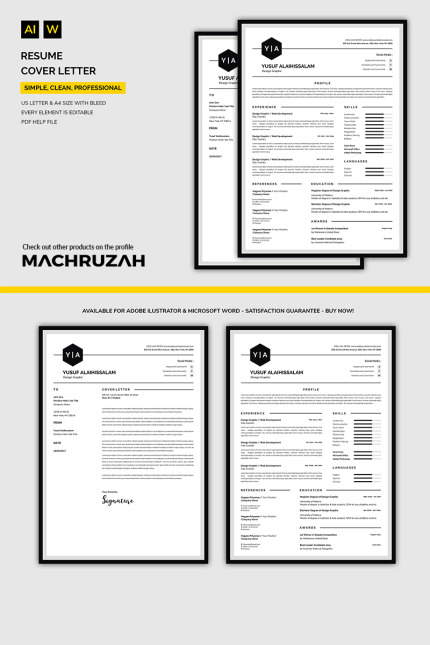 Kit Graphique #70907 Resume Template Divers Modles Web - Logo template Preview