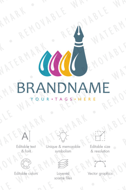 Kit Graphique #70915 Factory Encre Divers Modles Web - Logo template Preview