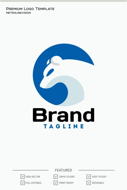Kit Graphique #70986 Bear Polar Divers Modles Web - Logo template Preview