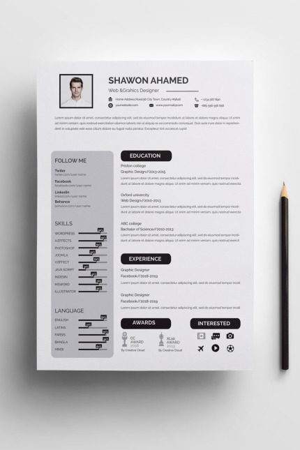 Kit Graphique #70999 Infographic Resume Divers Modles Web - Logo template Preview